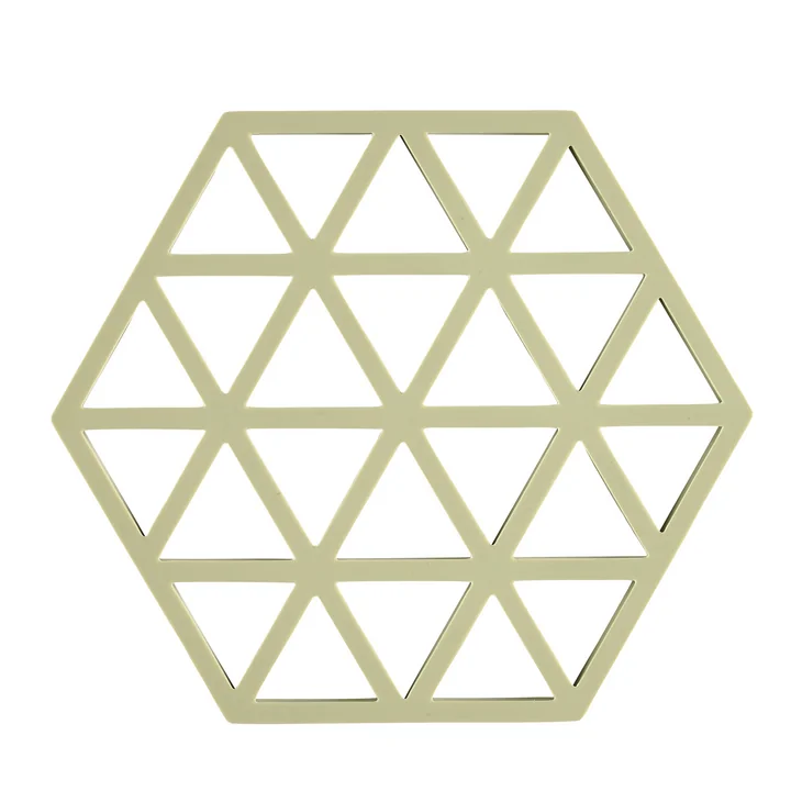Zone Denmark - Triangle Dessous de verre, 16 x 14cm, matcha green