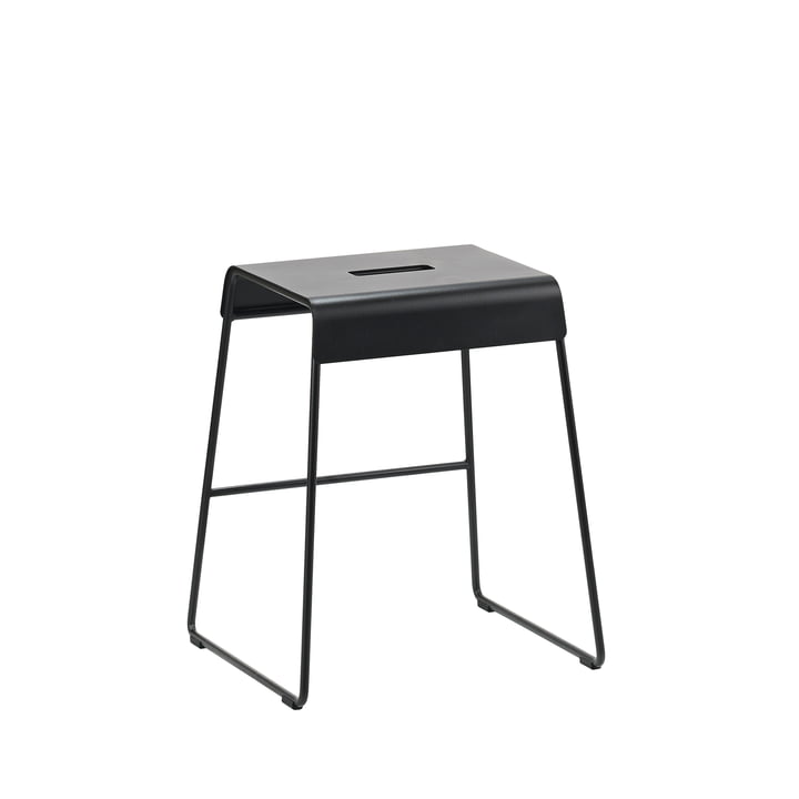 A-Stool Tabouret Outdoor, noir