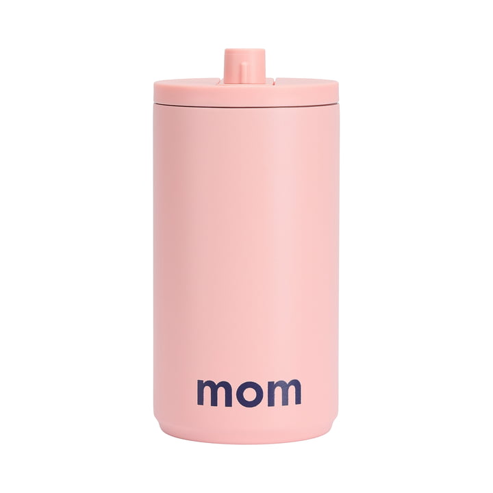 Travel Gobelet, 0.35 l, mom / powder pink de Design Letters