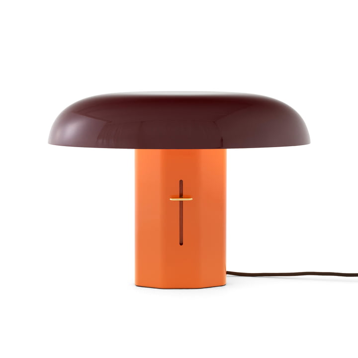 Montera Lampe de table JH42, amber / ruby de & Tradition