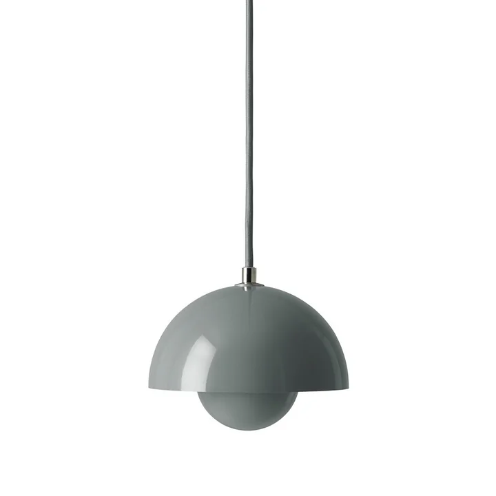 FlowerPot Suspension VP10, bleu pierre de & Tradition