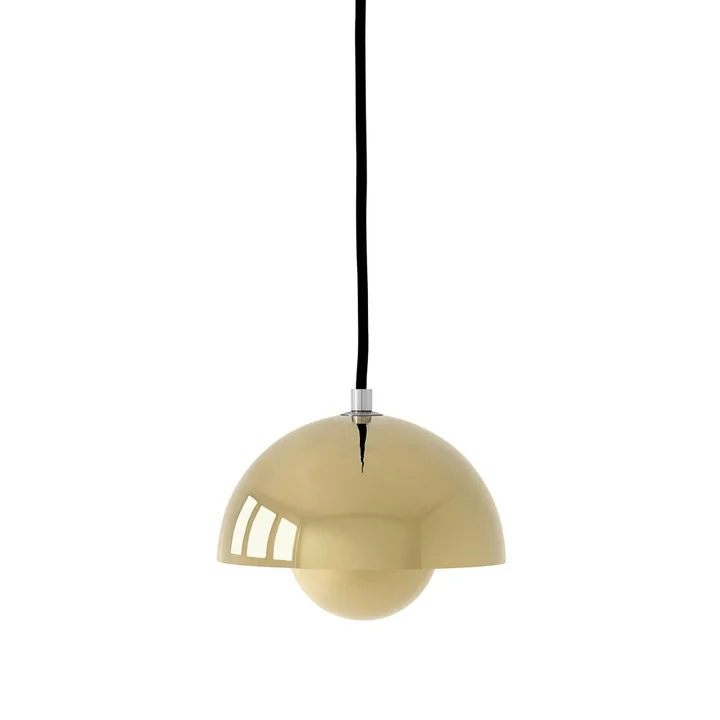 FlowerPot Lampe suspendue VP10, laiton affiné par & Tradition