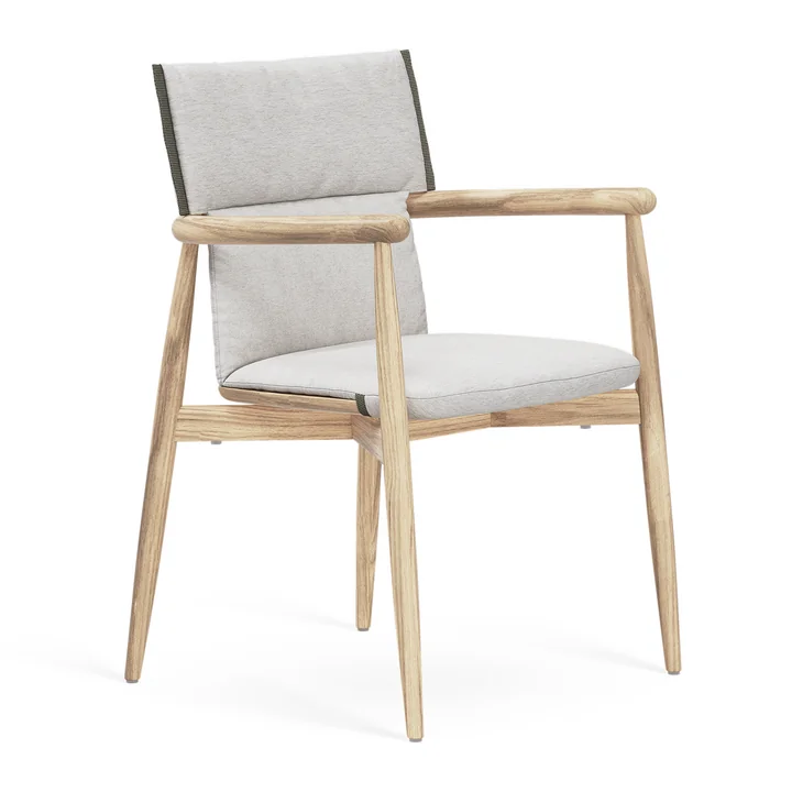 Embrace Fauteuil de jardin, teck non traité de Carl Hansen