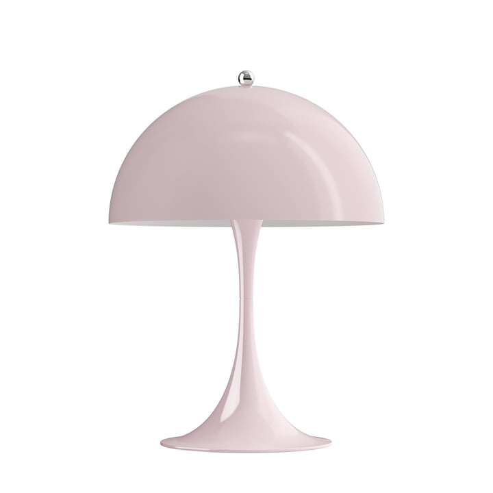 Panthella 250 Lampe de table Ø 25 cm, pale rose opale (acrylique) de Louis Poulsen