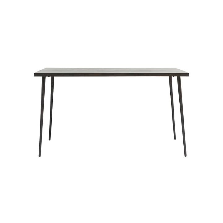 House Doctor - Slated Table de salle à manger, 80 x140 cm, manguier noir