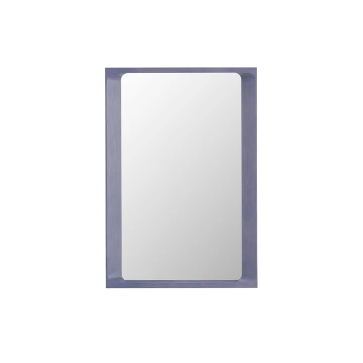Arced Miroir, 80 x 55 cm, violet clair de Muuto