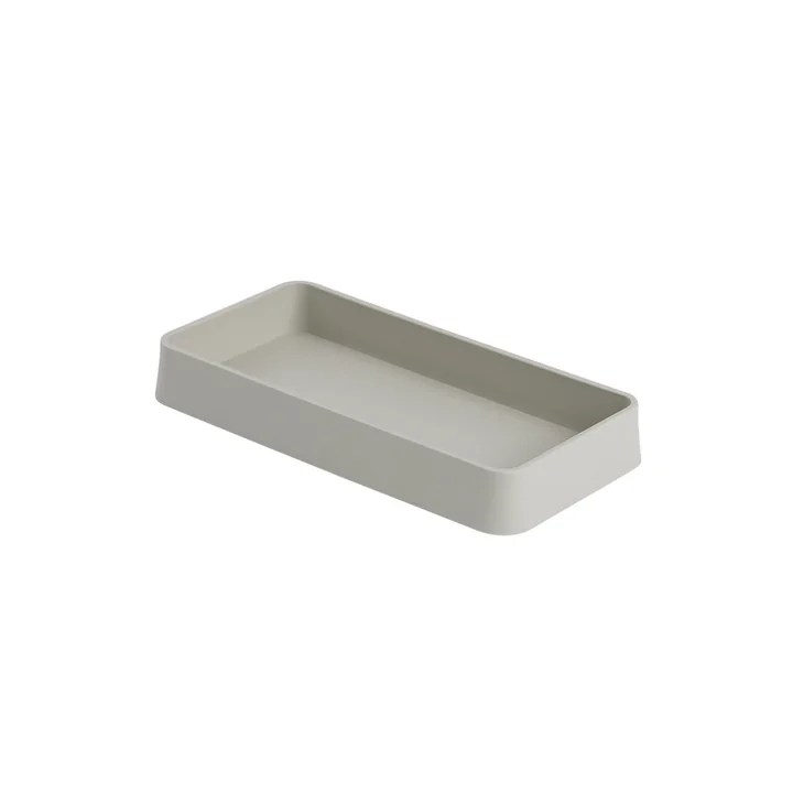 Plateau Arrange Desktop, 12 x 25 cm, gris de Muuto