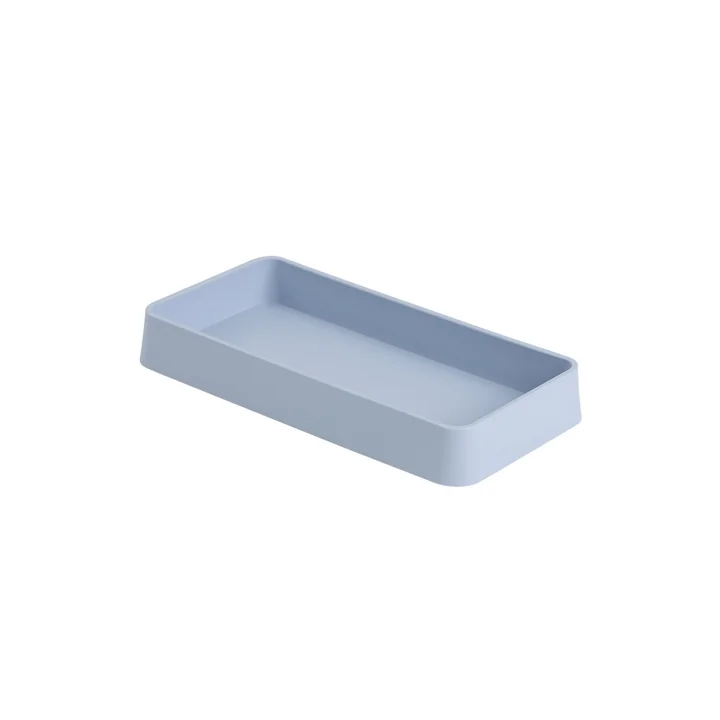 Plateau Arrange Desktop, 12 x 25 cm, bleu clair de Muuto