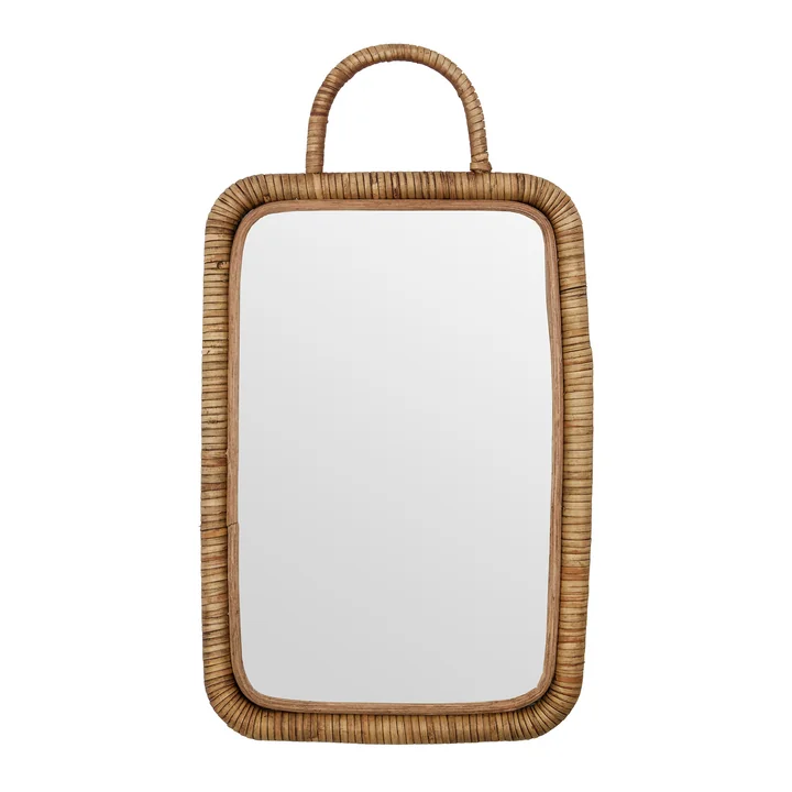 Baki Miroir avec cadre, 24 x 36 cm, rotin de Meraki
