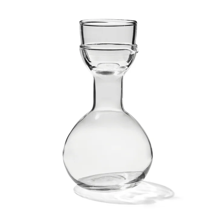 Pinho Carafe avec verre, claire de Form & Refine