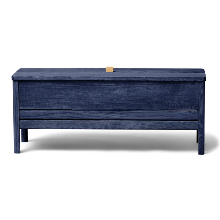 A Line Banc coffre 111,5 cm, indigo blue (Special Edition) de Form & Refine
