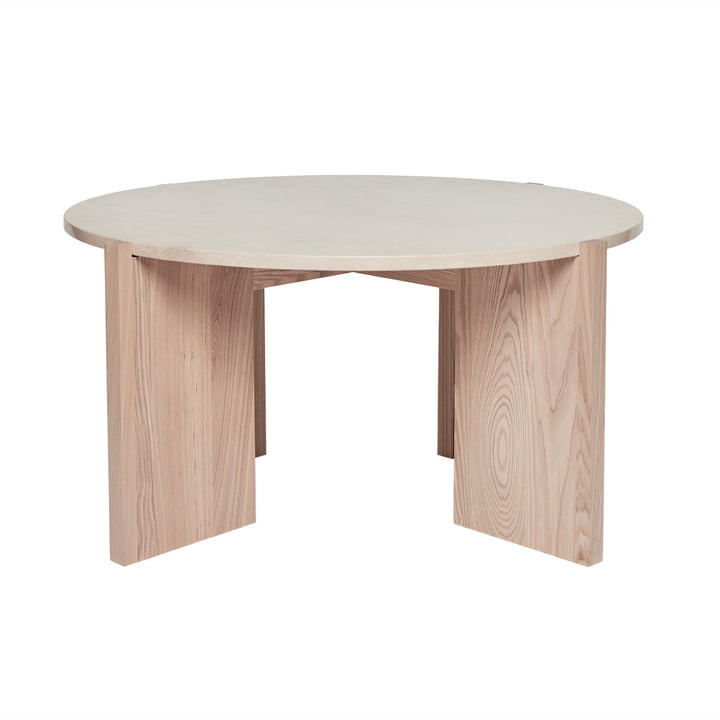 Lune Table d'appoint en marbre de OYOY