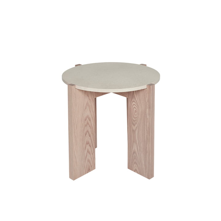 Lune Table d'appoint en marbre de OYOY