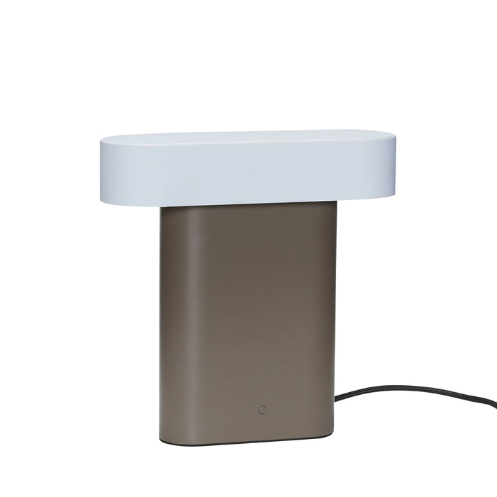 Sleek Lampe de table, brun / gris clair de Hübsch Interior