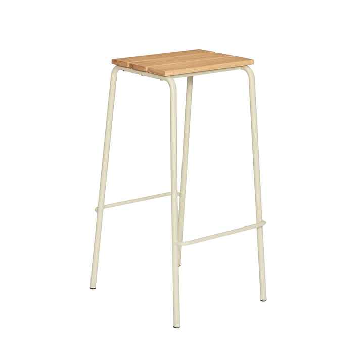 Tabouret de bar Stilt, sable de Hübsch Interior