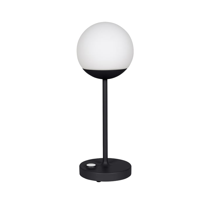 Fermob - Mooon! Max Lampe LED rechargeable, H 41 cm, anthracite (Indoor)