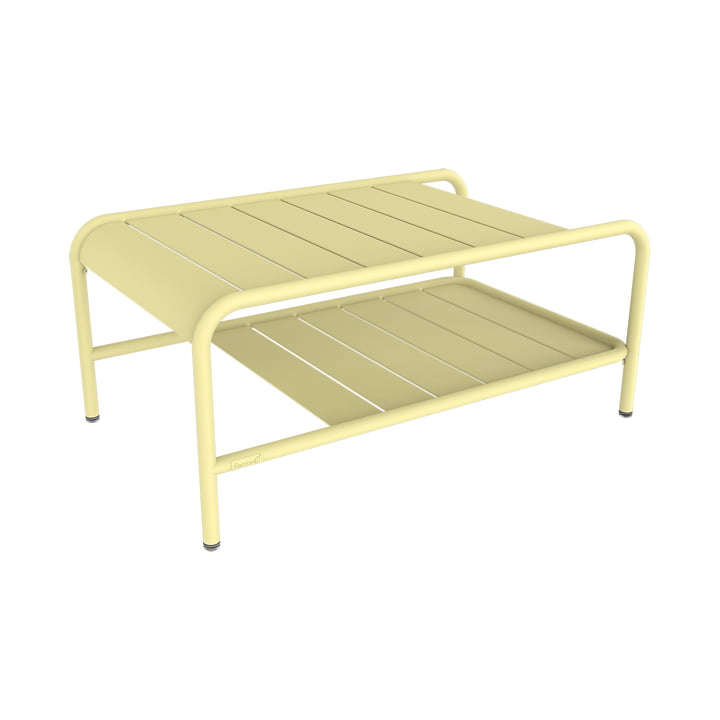 Fermob - Luxembourg Table basse, 90 x 55 cm, sorbet citron