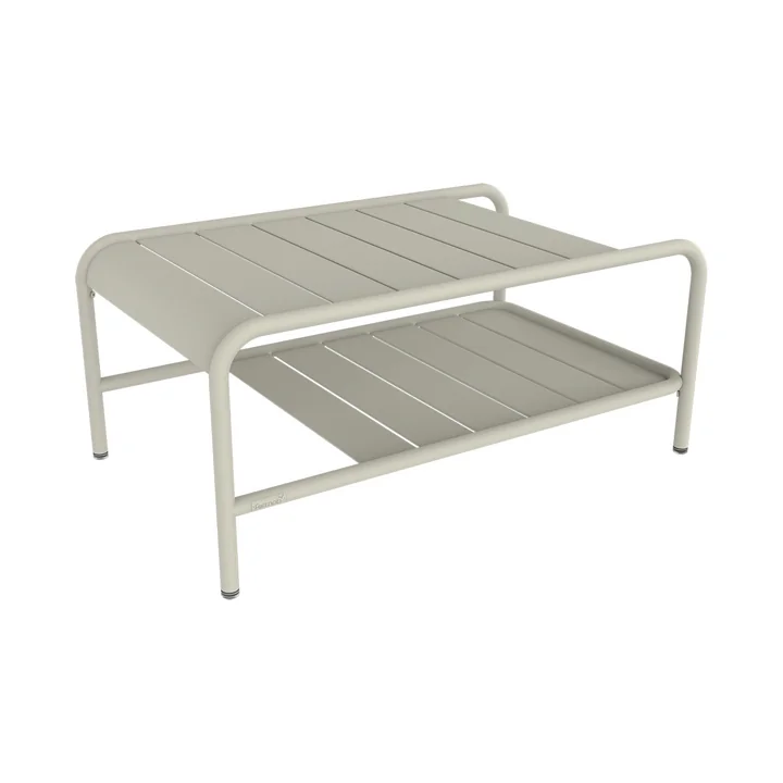 Fermob - Luxembourg Table basse, 90 x 55 cm, gris argile