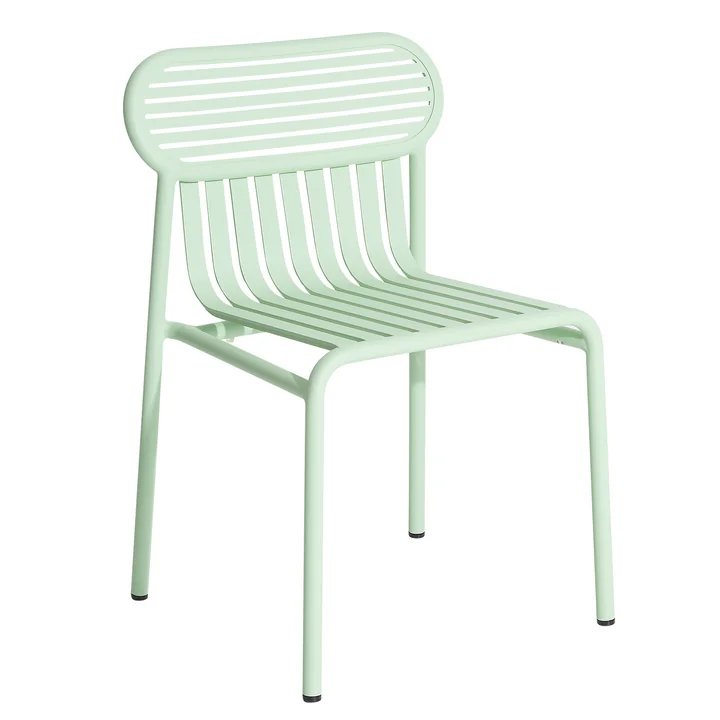 Petite Friture - Week-End Outdoor Chaise, vert pastel
