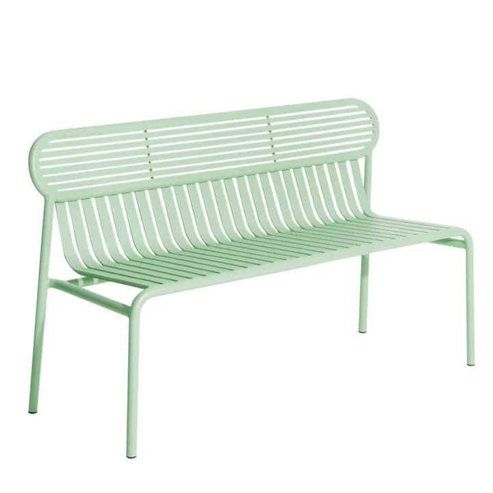 Petite Friture - Week-End Outdoor Banc, vert pastel