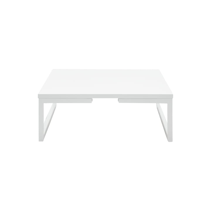 Mirror Table basse, small, laquée blanc de Softline