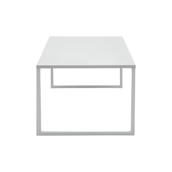Mirror Table basse, small, laquée blanc de Softline
