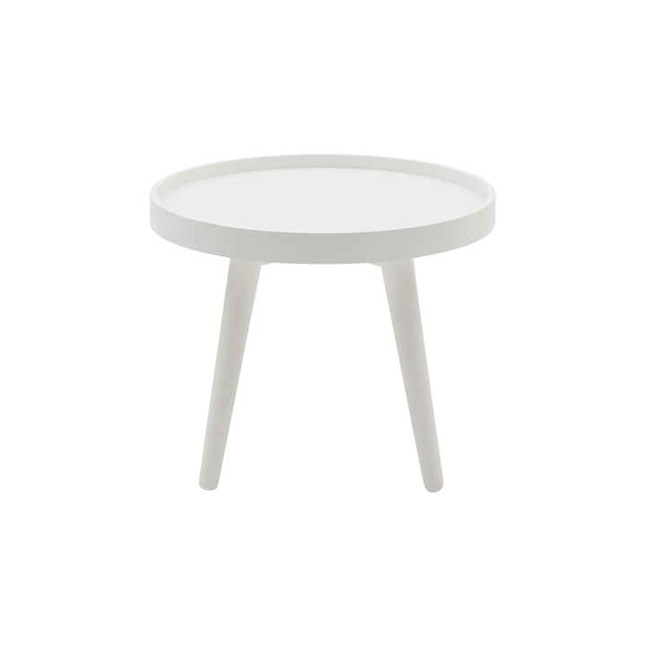 Alma Table d'appoint, small, laqué blanc de Softline