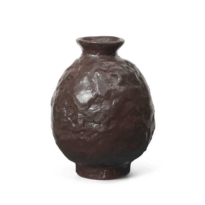 Doro Vase, H16, coffee de Ferm Living