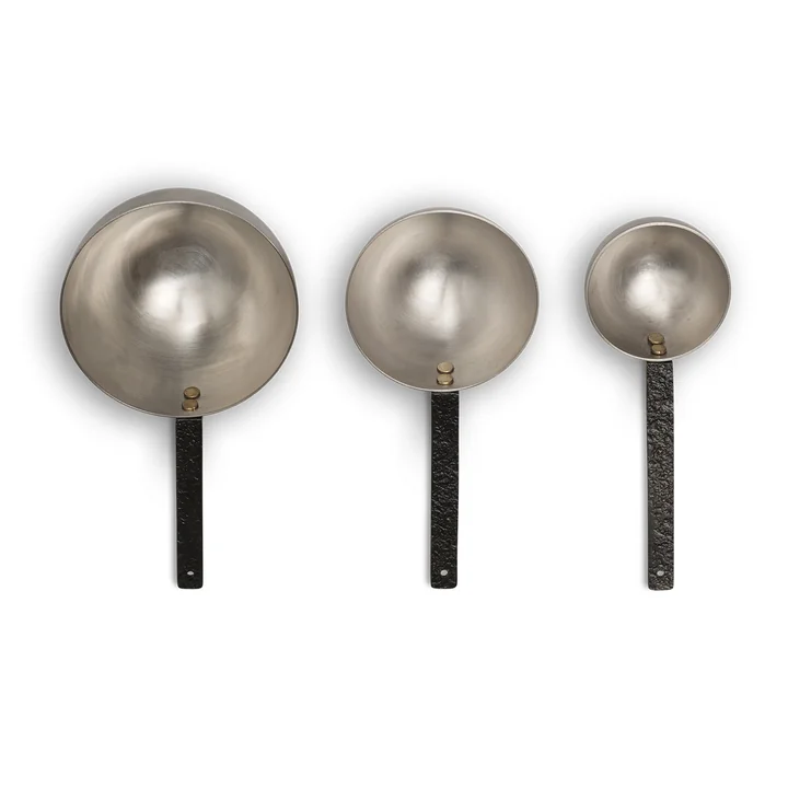 Cuillères à mesurer Obra (set de 3), inox de Ferm Living