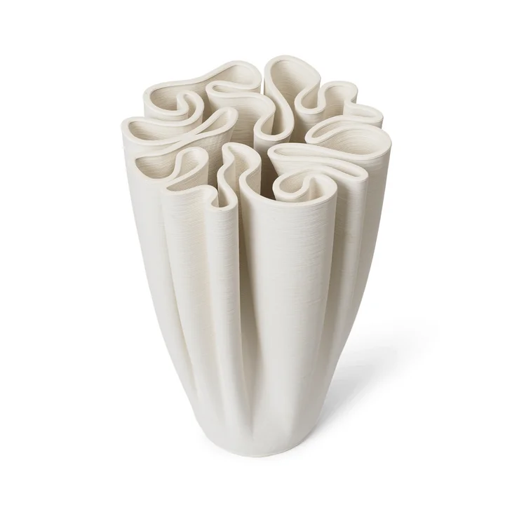 Dedali Vase, blanc cassé de Ferm Living