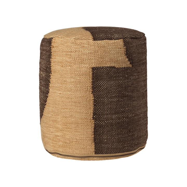 Forene Cylinder Pouf de ferm Living