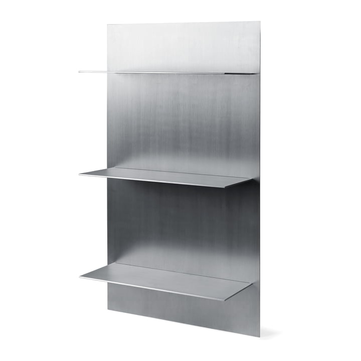 ferm Living - Lager Triple Étagère murale, aluminium