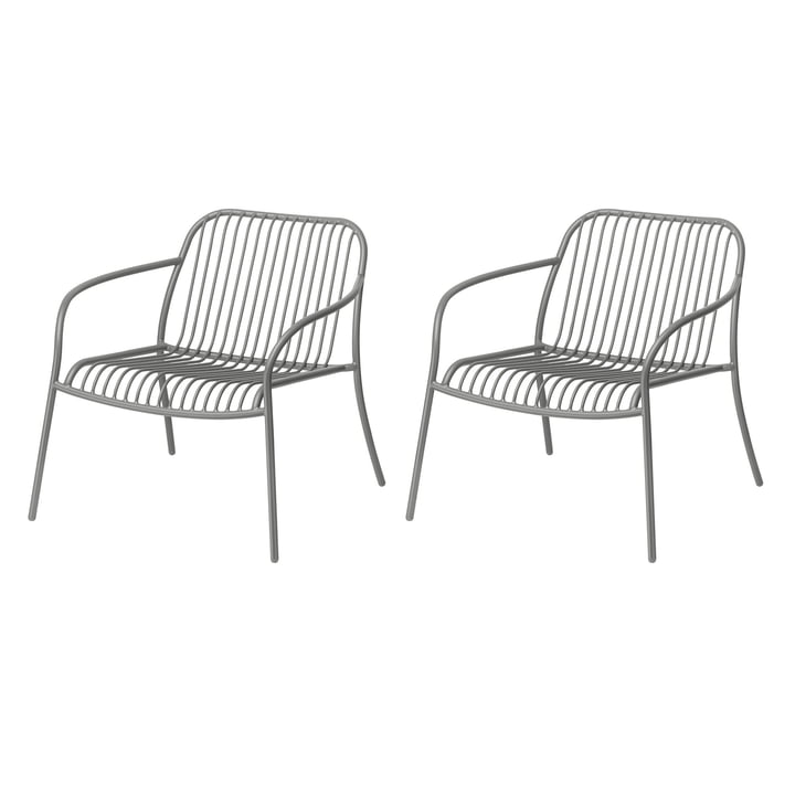 Yua Wire - Fauteuil lounge de Blomus