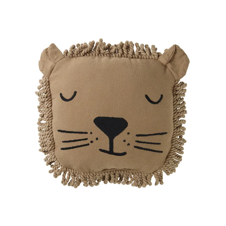 Nobodinoz - Lion Coussin, 34 x 34 cm, sésame