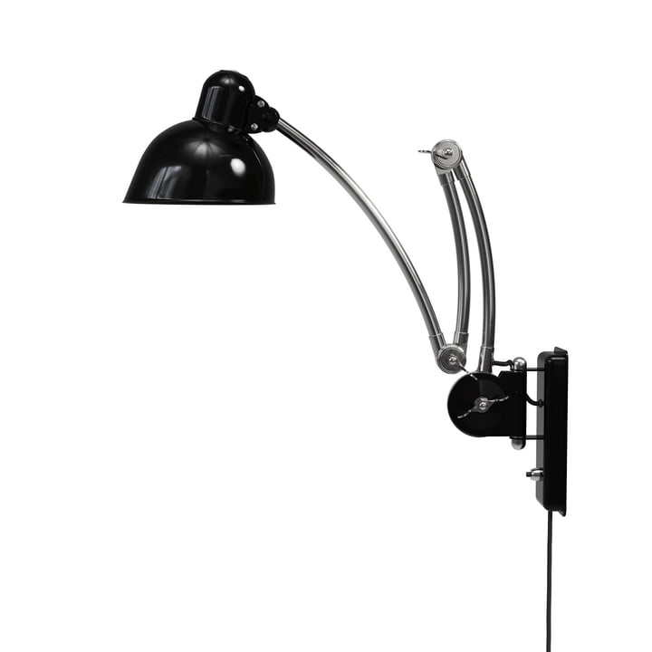 KAISER idell 6559-W Applique murale, noir de Fritz Hansen