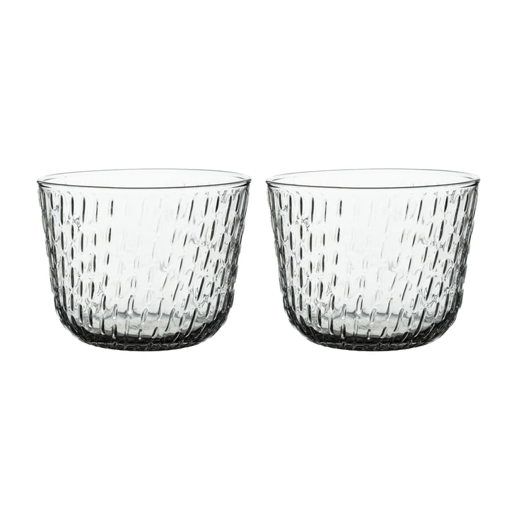 Syksy Verre, 200 ml, misty grey (set de 2) de Marimekko