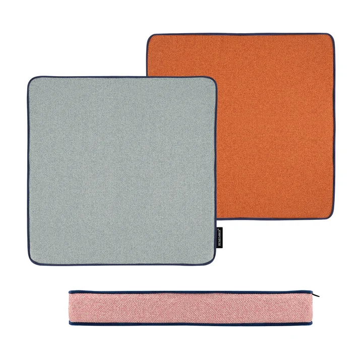 Coussin d'assise 40 x 40 cm, peanut de Remember