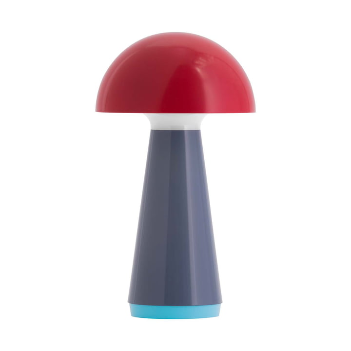 Lampe de table Bob, rouge de Remember