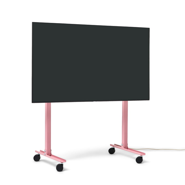 Pedestal - Straight Rollin' Support TV, 40 - 70 pouces, bubble gum