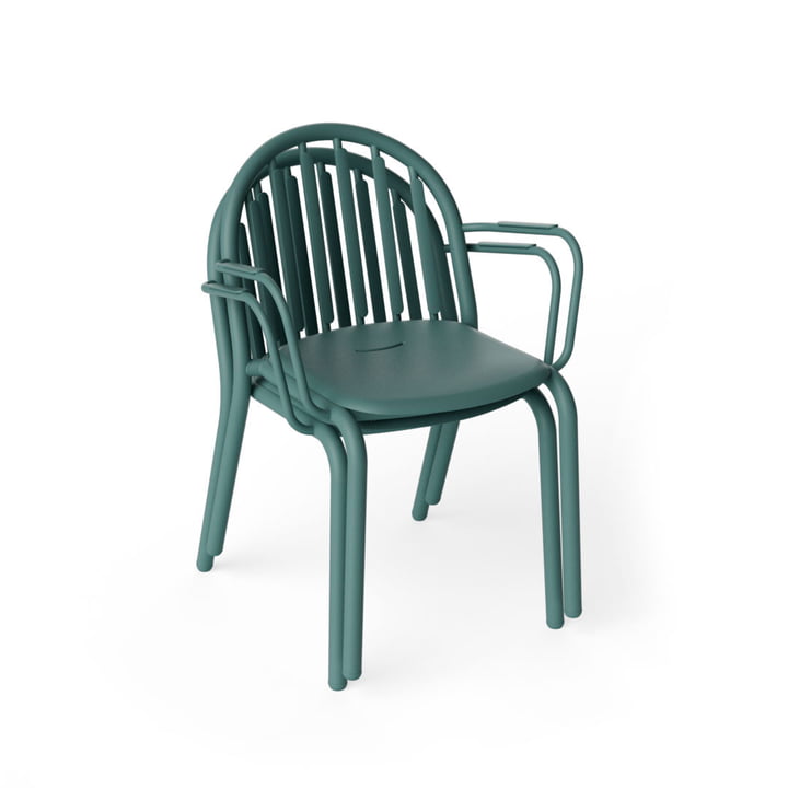 Fred's Outdoor fauteuil, vert sauge foncé (set de 2) (édition exclusive) de Fatboy