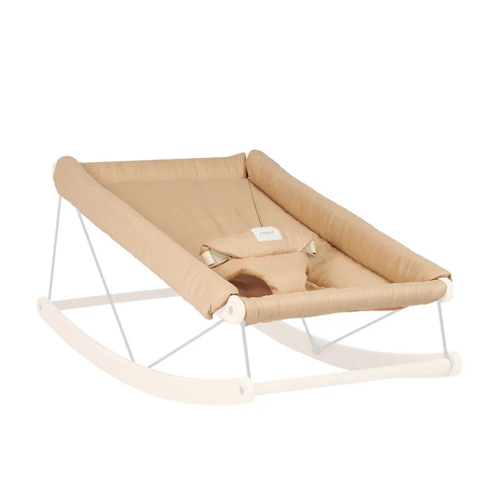 Growing Green Coussin pour transat, sand (french linen) de Nobodinoz