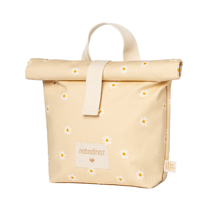 Sunshine Eco Lunch Bag, daisies de Nobodinoz