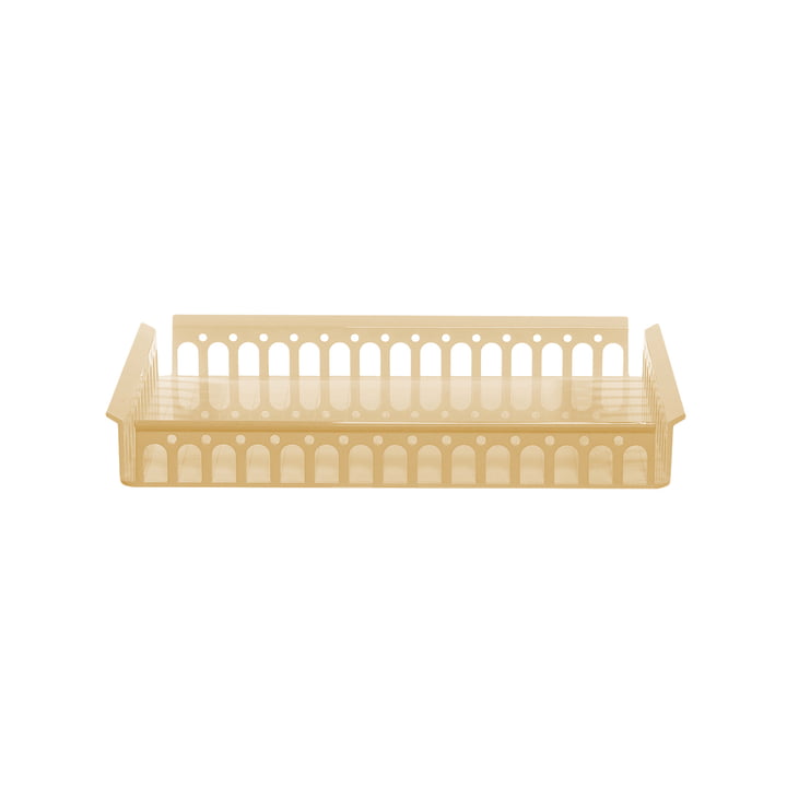 Kartell - Plateau Piazza, 48 x 37 cm, beige