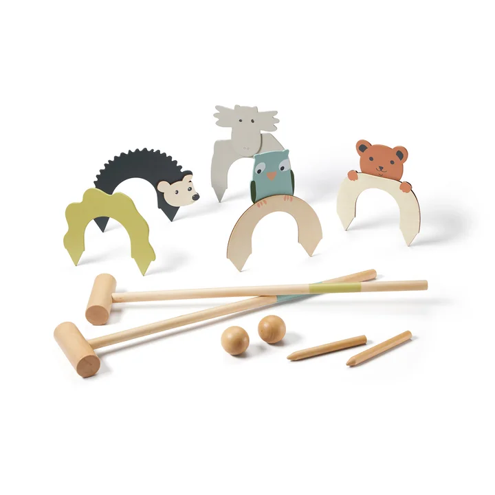 Edvin Jeu de croquet de Kids Concept