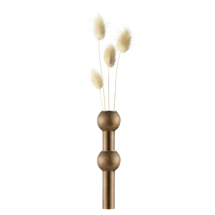 Stoff Nagel - Vase, laiton bruni