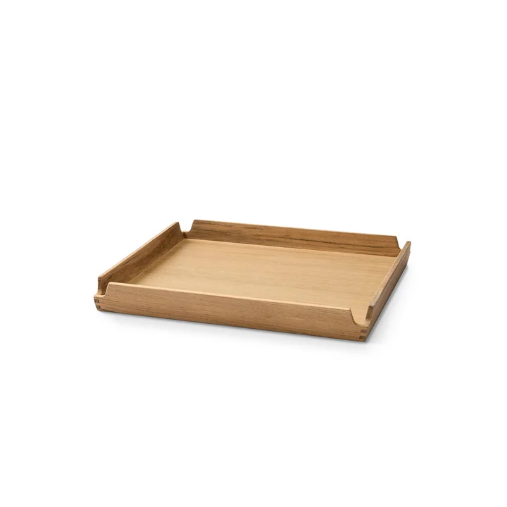 Lind DNA - Airy Teak Plateau Square S, Nupo nature / teck