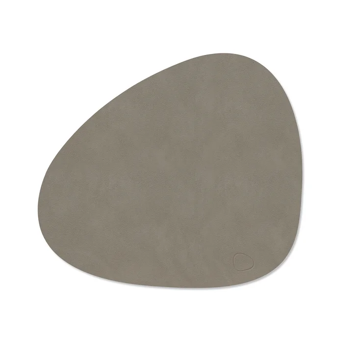 Lind DNA - Set de table Curve M, 31 x 35 cm, Nupo flint grey