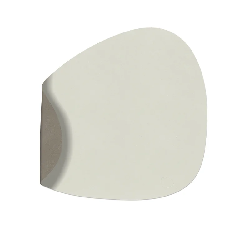 Lind DNA - Set de table Curve L Double , Nupo Linen / Flint Grey