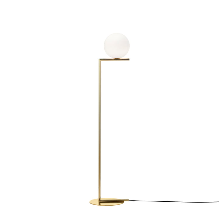 Flos - Lampadaire IC F1, or 24k (10th Anniversary Edition)