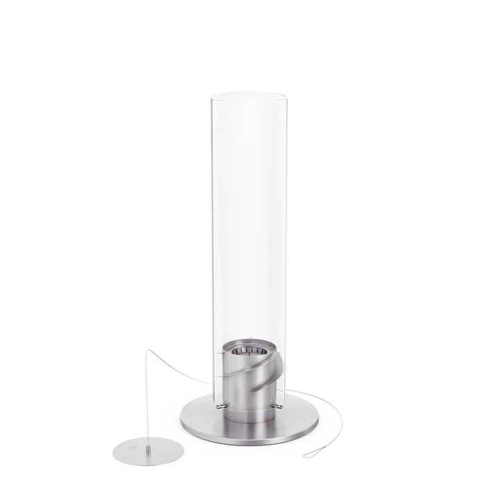 Spin Feu de table 90, argent de höfats